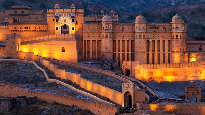 Amer Fort, Jaipur, Rajasthan - Vushii.com